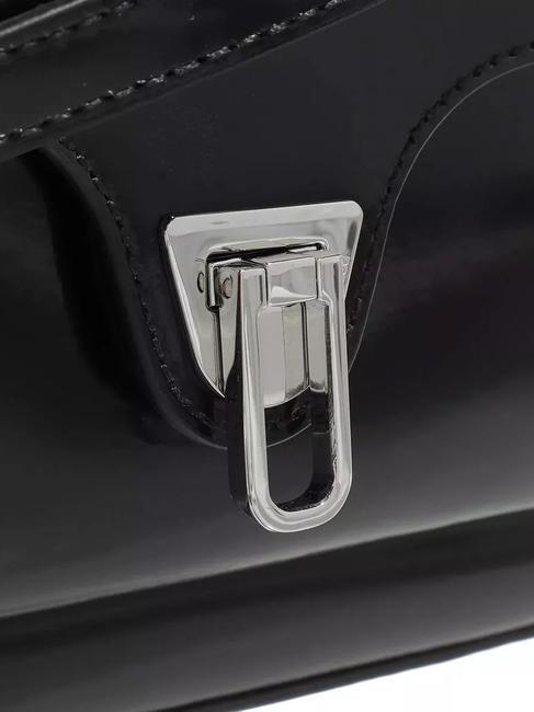 BEAT SHINY Bolso bandolera en piel negro - Bolsos Mujer