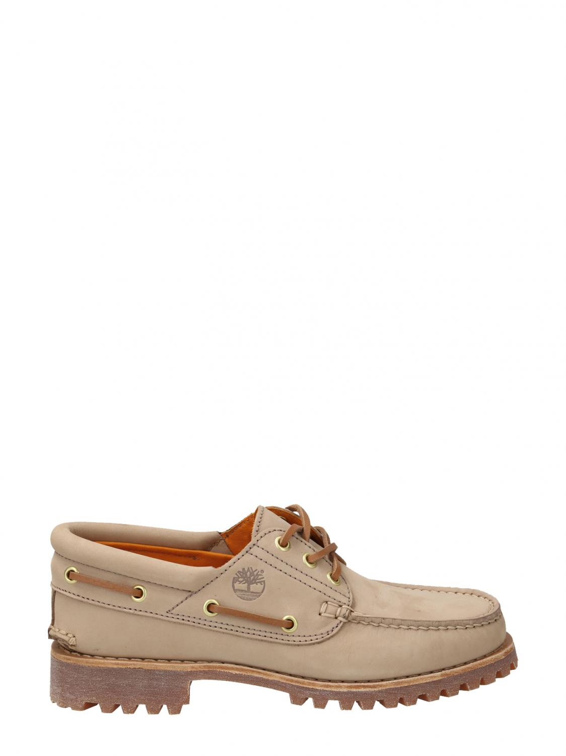 Timberland Authentics 3 Eye Classic Los Zapatos De Cuero Piedra Compra A Precios De Outlet