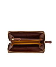 THE BRIDGE LUCREZIA Cartera de piel con cremallera BROWN - Carteras Mujer - 2