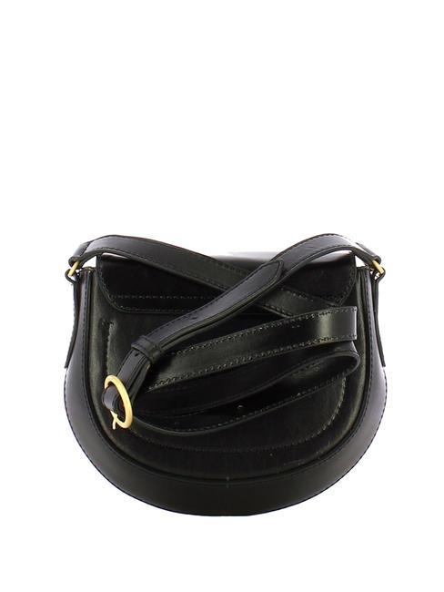 BETTINA Minibolso de hombro, en piel Oro negro - Bolsos Mujer