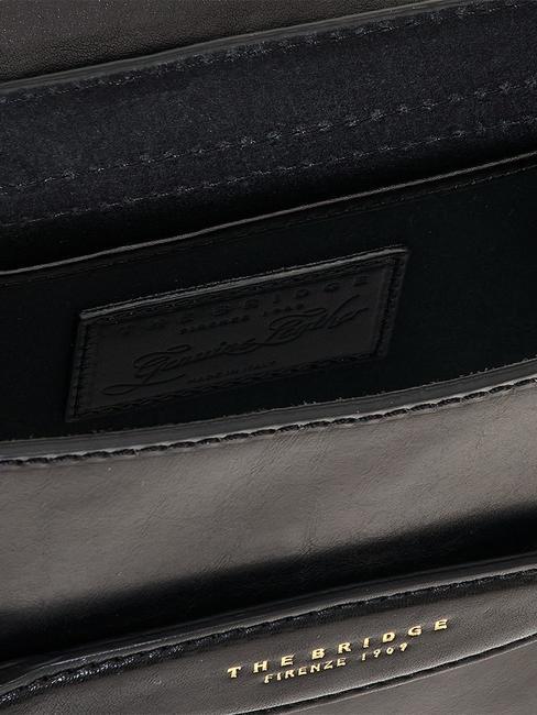 BETTINA Minibolso de hombro, en piel Oro negro - Bolsos Mujer