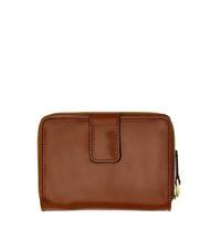 THE BRIDGE LUCREZIA Cartera compacta de piel BROWN - Carteras Mujer - 2