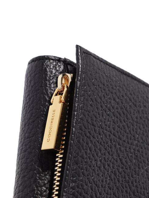MYRINE Cartera mediana en piel negro - Carteras Mujer