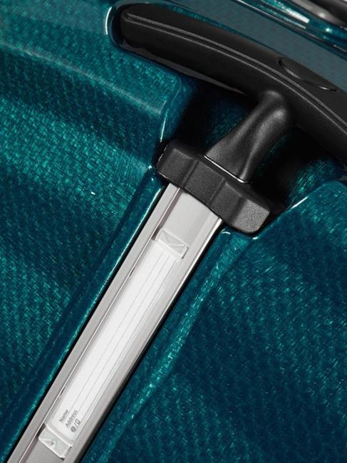 Maletas Línea LITE-SHOCK. medida media. ultraligero petrolblue - Trolley Rígidos