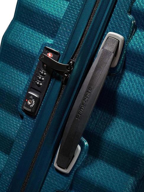 Maletas Línea LITE-SHOCK. equipaje de mano. ultraligero petrolblue - Equipaje de mano