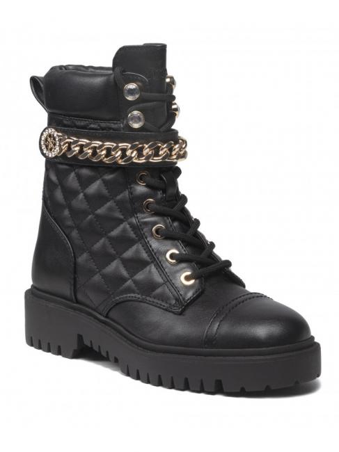 odysse stivaletto 3,7cm Botas de combate acolchadas con cadena NEGRO - Zapatos Mujer