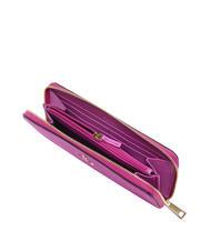 FURLA CAMELIA Cartera grande con cremallera en piel Violeta - Carteras Mujer - 2