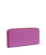 FURLA CAMELIA Cartera grande con cremallera en piel Violeta - Carteras Mujer - 3