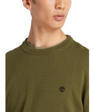 TIMBERLAND WILLIAMS RIVER Suéter de cuello redondo darkoliv - Suéteres de los hombres - 3