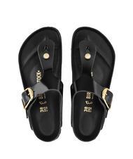 BIRKENSTOCK GIZEH BIG BUCKLE Chanclas en charol brillo negro - Zapatos Mujer - 3