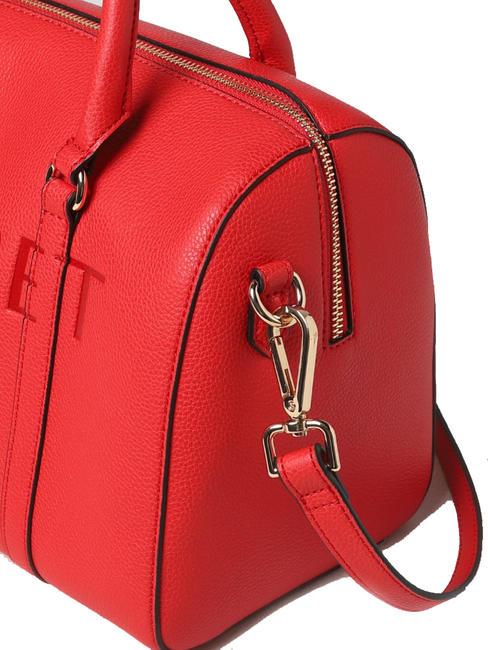 LOGO EMBOSSED Bolsa ba&uacute;l con bandolera amapola - Bolsos Mujer