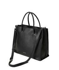 TWINSET LOGO EMBOSSED Bolso de mano con bandolera negro - Bolsos Mujer - 3