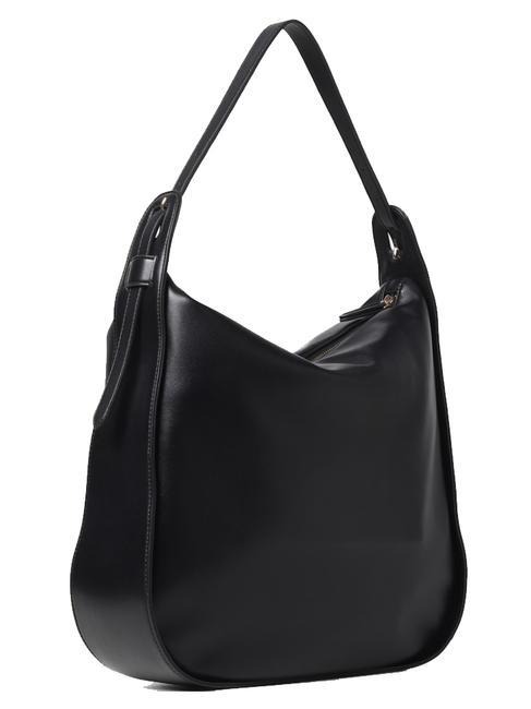 OVAL T Bolso bandolera grande negro - Bolsos Mujer