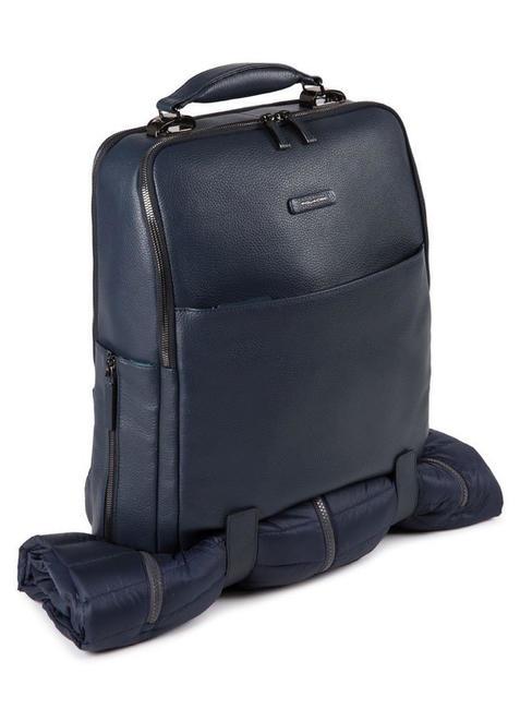 MODUS SPECIAL Mochila de cuero para PC15.6 " azul - Mochilas para portátil
