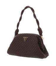 GUESS LISBET bolso de mano tejido caoba - Bolsos Mujer - 2