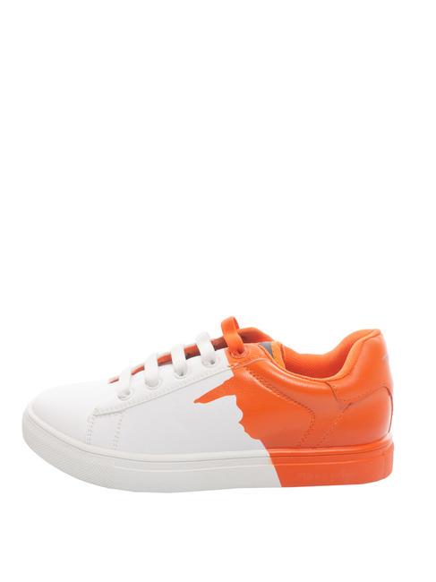 DEREK Zapatillas de ni&ntilde;o blanco/naranja - Zapatos de beb&eacute;