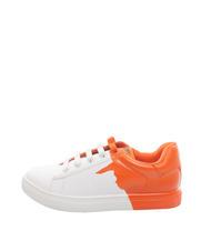 TRUSSARDI DEREK Zapatillas de ni&ntilde;o blanco/naranja - Zapatos de beb&eacute; - 2