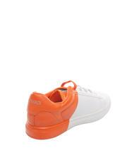 TRUSSARDI DEREK Zapatillas de ni&ntilde;o blanco/naranja - Zapatos de beb&eacute; - 4