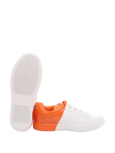 DEREK Zapatillas de ni&ntilde;o blanco/naranja - Zapatos de beb&eacute;