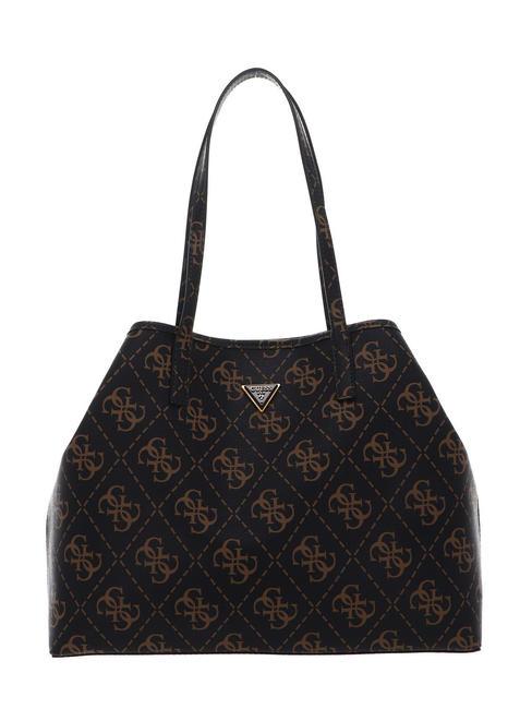 VIKKY LOGO LARGE Bolsa de hombro marr&oacute;n - Bolsos Mujer