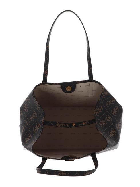 VIKKY LOGO LARGE Bolsa de hombro marr&oacute;n - Bolsos Mujer