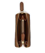 RALPH LAUREN LOGO EMBOSSED Cartera peque&ntilde;a de piel con cremallera lauren tan7 - Carteras Mujer - 2