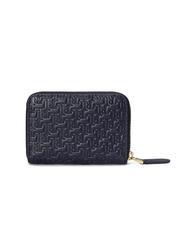 RALPH LAUREN LOGO EMBOSSED Cartera peque&ntilde;a de piel con cremallera azul marino8 - Carteras Mujer - 3