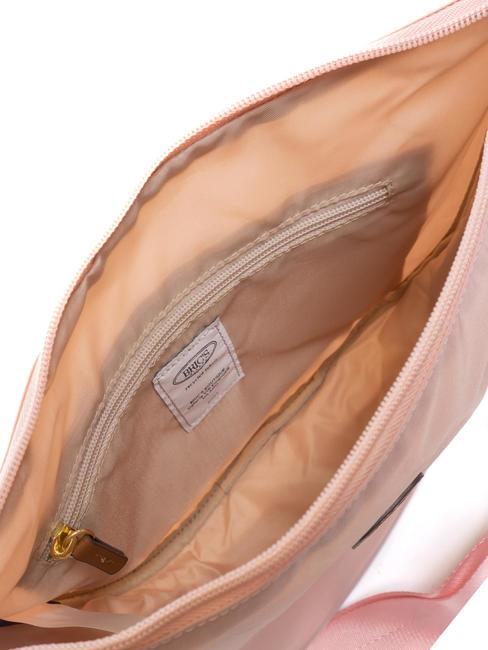 X-COLLECTION Bolso pequeño de media luna rosa - Bolsos Mujer