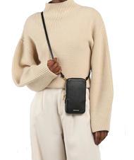 COCCINELLE FLOR Funda para iPhone con bandolera negro - Bolsos Mujer - 4
