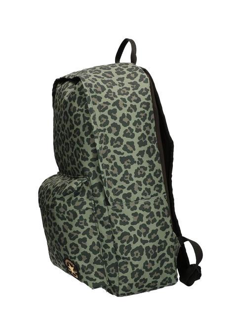 LEOPARD EDC Mochila estampada aceituna mediana - Mochilas Escuela & Tiempo Libre