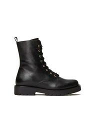 TWINSET URBAN botas de combate de cuero - Zapatos Mujer