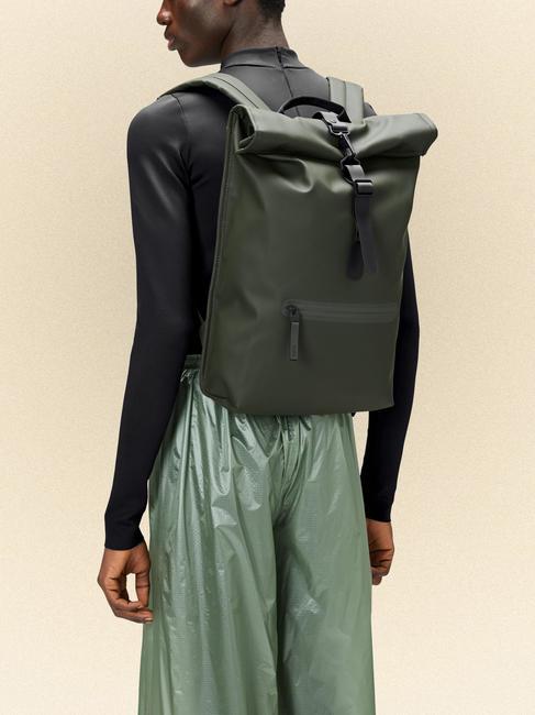 ROLLTOP RUCKSACK Mochila impermeable grande verduras - Mochilas Escuela & Tiempo Libre