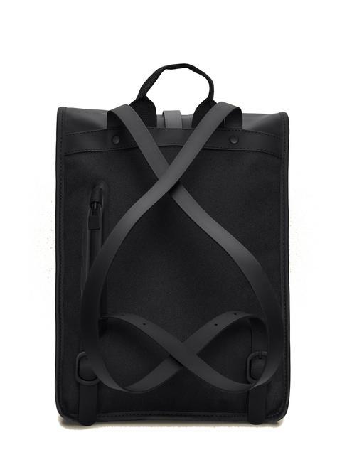 ROLLTOP RUCKSACK MINI Mochila impermeable negro - Mochilas Escuela & Tiempo Libre