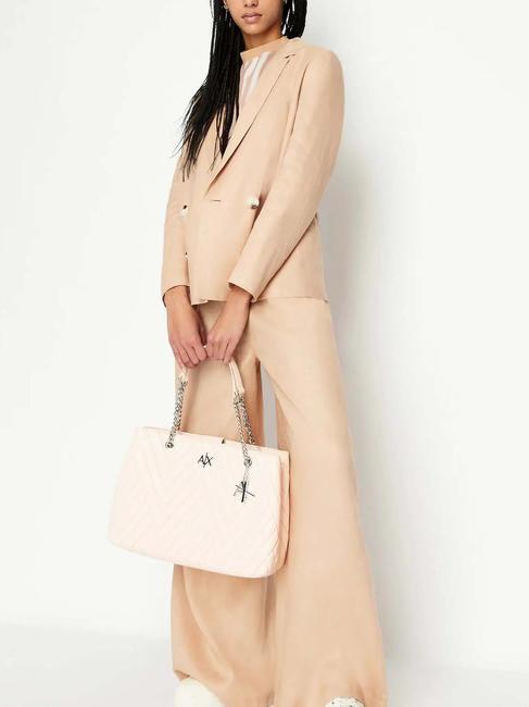 QUILTED Bolso bandolera acolchado desnudo - Bolsos Mujer