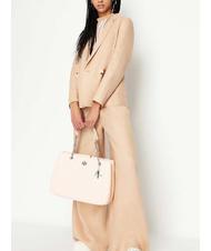 ARMANI EXCHANGE QUILTED Bolso bandolera acolchado desnudo - Bolsos Mujer - 5