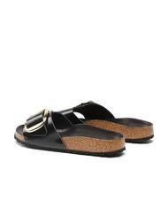 BIRKENSTOCK MADRID BIG BUCKLE Sandalia en charol brillo negro - Zapatos Mujer - 4