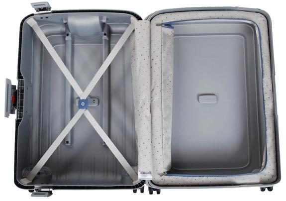 Maletas Línea S'CURE, medida mediana SILVER - Trolley Rígidos