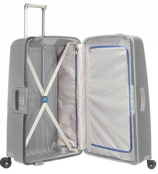 Carro S CURE, de gran tama&ntilde;o SILVER - Trolley R&iacute;gidos