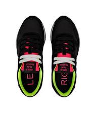 SUN68 ALLY SOLID Zapatillas negro/amarillo fluorescente - Zapatos Mujer - 3