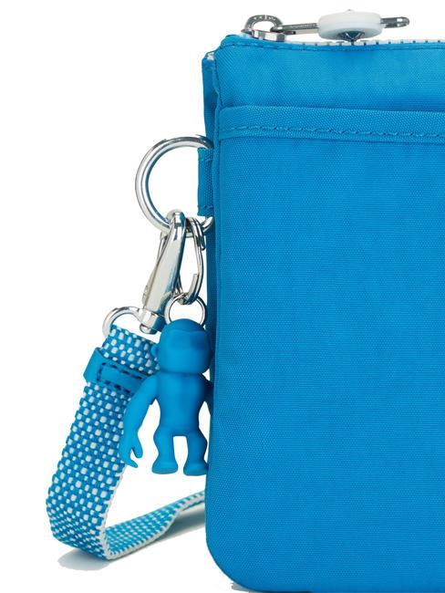 RIRI S Bolso mini plano azul ansioso - Bolsos Mujer