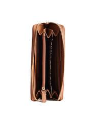 LIUJO CALIWEN Cartera grande con cremallera caramelo de bronce - Carteras Mujer - 2
