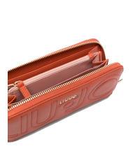 LIUJO MANHATTAN Cartera grande con cremallera t&eacute; rojo - Carteras Mujer - 2