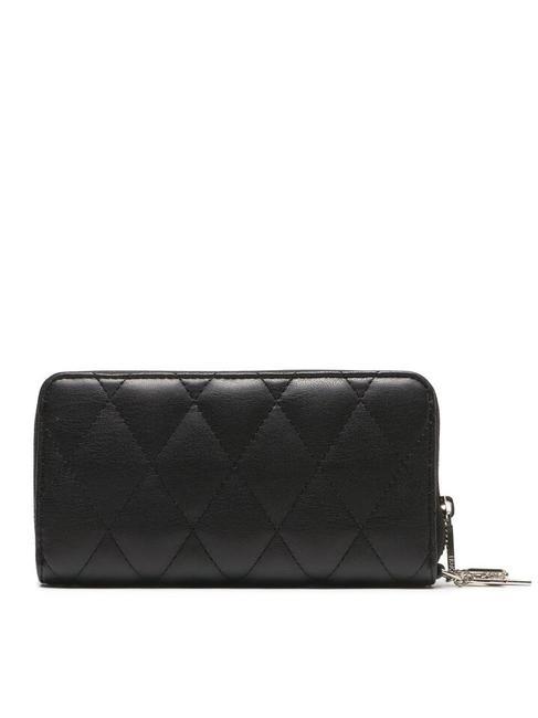 ASTILBE Cartera acolchada con cremallera NEGRO - Carteras Mujer