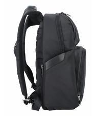 PIQUADRO WALLABY Mochila de piel y tela, soporte para pc de 14" negro - Mochilas para portátil - 3