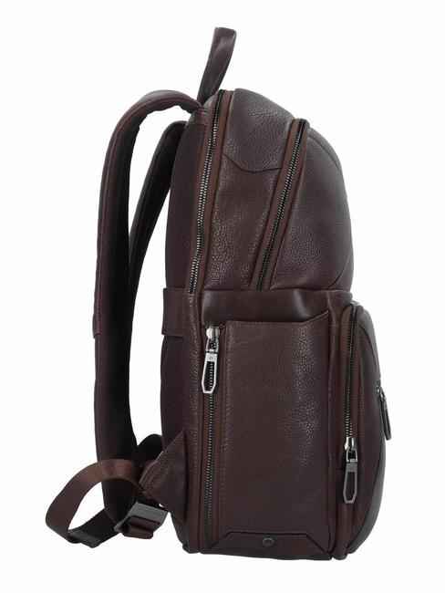 RHINO Mochila de piel para pc de 14" MORO - Mochilas para portátil