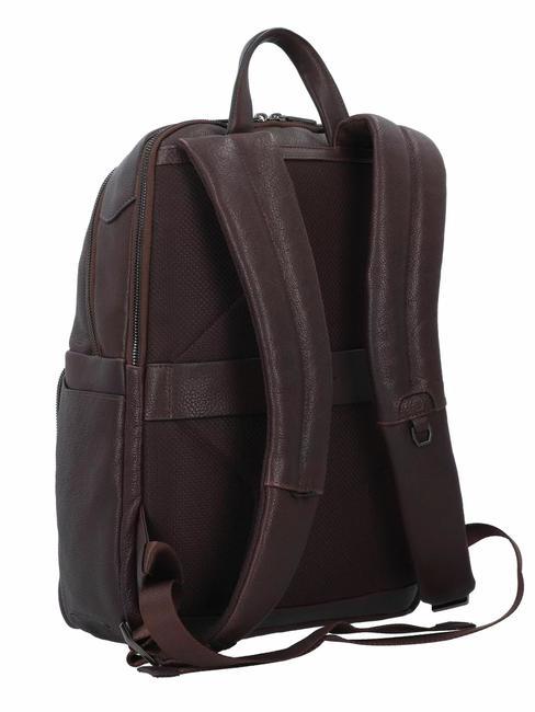 RHINO Mochila de piel para pc de 14" MORO - Mochilas para portátil