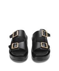 DOCKSTEPS CATALINA 1788 Sandalia babucha alta en piel negro - Zapatos Mujer - 3