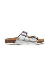DOCKSTEPS VEGA  Sandalias en piel laminada con dos hebillas - Zapatos Mujer
