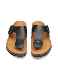 DOCKSTEPS VEGA 2284 Sandalia de dedo en piel con hebilla negro - Zapatos Hombre - 3