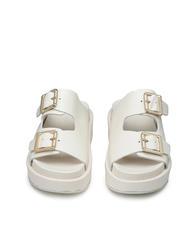 DOCKSTEPS CATALINA Sandalia babucha alta en piel blanco - Zapatos Mujer - 3
